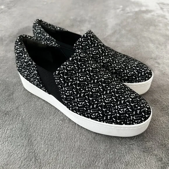Vince Warren Platform Slip On Fabric Sneakers Shoes Women's size 9.5 - Picture 2 of 6